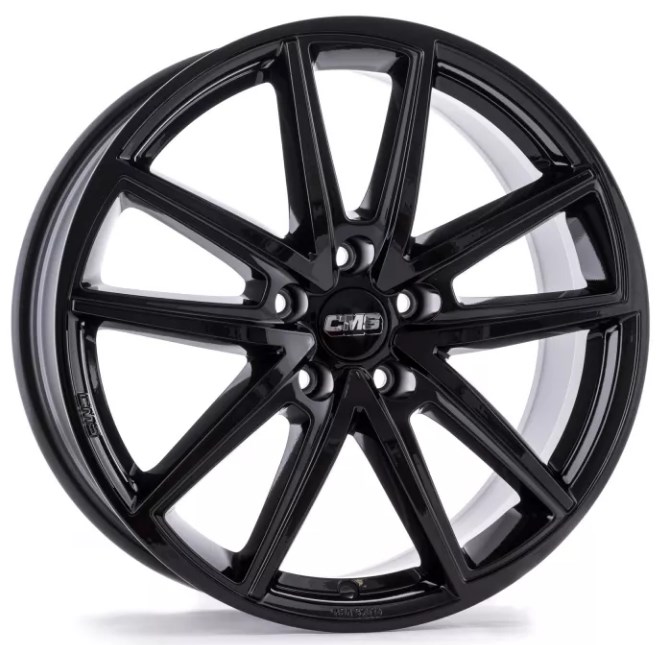 CMS WHEELS C30 ZWART GLANZEND 4250314139033